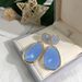 Women's Jewelry Original Emerald Green Earrings Gold And Emerald Double Layer Design Eye Catching And Versatile Online Store Purchase Selected Jewelry_ipsvogv.com