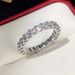 Cao Shi's New Luxury Full Circle Zircon Women's Ring Plating Versatile Accessories Ring_ipsvogv.com