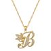 】 Angel 【 Playing Qin Light Luxury Charm Gorgeous Full Diamond Necklace Women's Versatile Clavicle Titanium Steel Chain 【 】_ipsvogv.com