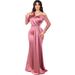Women's Clothing 2024 New Women's Large Size Bridesmaid Dress Trailing Banquet Evening Dress_ipsvogv.com