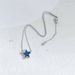 Jae's Temperament, Fashion, Colorful Crystal Teeth, Star Necklace, Jewelry Style, Geometric Platinum, Five Pointed Star,_ipsvogv.com