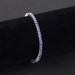 Hot Selling Royal Blue Moissanite Bracelet S925 Sterling Silver Gold Plated Tennis Chain 3/4/5mm Full Inlaid Bracelet_ipsvogv.com