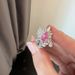 Small Niche Design, Full Diamond Opening Adjustable Ring, Women's High-end Feel, Inlaid With Zircon Ring Accessories,_ipsvogv.com