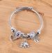 Family Fashion Style Colorful Beaded Crown Love Key Lucky Elephant Couple Student Versatile Bracelet_ipsvogv.com