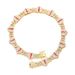 Personalized new love Cuban chain alloy diamond accessories red crack niche hip hop accessories_ipsvogv.com