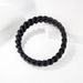 American Style Personality Camouflage Mixed Color Hollow Silicone Braided Trendy Men's Wristband Fashion Simple Bracelet_ipsvogv.com