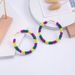 New color woven alloy handmade rice bead earrings fashionable personality trend carnival design earrings_ipsvogv.com