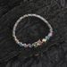 Women's Jewelry Hip Hop Jewelry Colorful Oval Zircon Bracelet Egg Shaped Double Row Chain Copper Inlaid Zircon Tennis Chain Stacking_ipsvogv.com