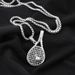Trendy Men's Necklace Tennis Racket Pendant Hip-Hop Fashion Personality Cool Sports Expert Sweater Chain_ipsvogv.com
