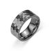 Xiyin's New Titanium Steel Men's With Striking Concave And Convex Patterns Is A Fashionable Couple's Ring Bracelet_ipsvogv.com
