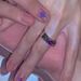 Silver Purple Zircon With Soul, Luxurious Temperament, Index Finger Ring, Exquisite And Versatile Design, Tail Ring_ipsvogv.com