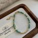 Green Donglin Natural Stone Beaded Necklace For Women Light Luxury High End 2025 New Spring Retro Niche New Chinese Style_ipsvogv.com