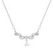 New Super Shiny Lace Edge Water Drop Zircon Necklace Light Luxury High-end Sense Niche Temperament Versatile Clavicle_ipsvogv.com