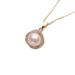 Pearl Natural Freshwater Pearl Combination 9 10mm Mantou Pearl High Gloss 14K Gold Filled Original Design_ipsvogv.com