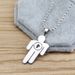 Rap Singer Billie Ellie Stainless Hip-hop Steel Round Bead Necklace Pendant_ipsvogv.com