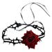 Jewelry Dark Night Red Rose, Thorn Collar, Choker Necklace, Women's Halloween Cosplay_ipsvogv.com