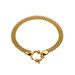 Women's Jewelry Braided Bracelet Spring Buckle Opening DIY Hanging Accessories Mesh Bracelet Jewelry Stainless Steel Plated 14K Gold Mesh_ipsvogv.com
