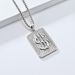 Hip hop personality US dollar titanium steel plated K gold pendant necklace inlaid with diamonds HIPHOP niche jewelry_ipsvogv.com