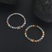 Women's Jewelry Hip Hop Jewelry Colorful Oval Zircon Bracelet Egg Shaped Double Row Chain Copper Inlaid Zircon Tennis Chain Stacking_ipsvogv.com