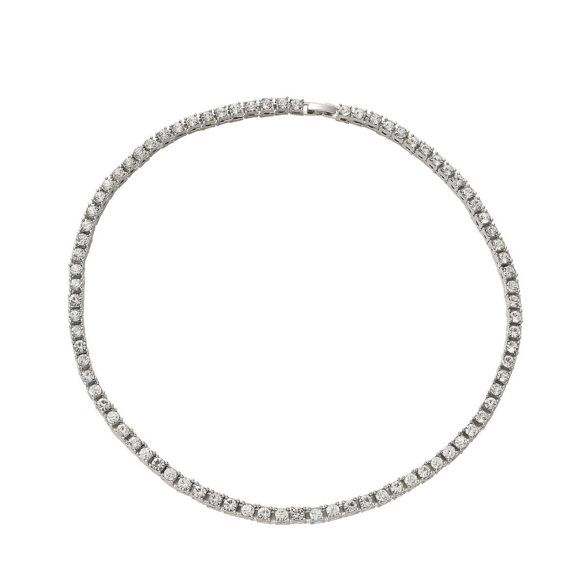 Hip hop line alloy accessories bracelet tennis necklace accessories men's simple jewelry_ipsvogv.com