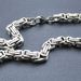 Heavy Men's 10mm Width Stainless Steel Original Color Solid Chain Necklace_ipsvogv.com