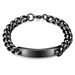 Minimalist Personality Long Bar 11MM Cuban Chain Stainless Titanium Steel Bracelet Customizable Engraving_ipsvogv.com