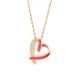 Love Titanium Steel Necklace For Women With A High-end Feel, Small Freshness, Light Luxury, Fashionable, Drip Oil Micro_ipsvogv.com