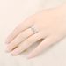 A Niche Zircon Titanium Ring With Versatile And Luxurious Stainless Steel Couple Diamond Jewelry_ipsvogv.com