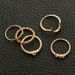 New Popular Sweet And Cute Moon Diamond Ring Set_ipsvogv.com