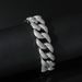 Hot selling Cuban chain men's trendy street hip-hop bracelet, personalized jewelry_ipsvogv.com