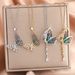 Butterfly Studded Diamond Titanium Steel Necklace For Women, With A High-end Feel And Timeless Fashion. Versatile_ipsvogv.com