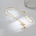 French Style Copper Gold-Plated Necklace For Women High-End Deign Elegant Butterfly Natural Frehwater Pearl Pendant_ipsvogv.com
