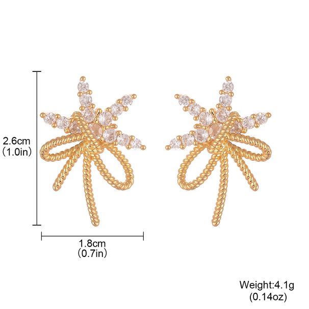 Brilliant Nebula Earrings Summer High End Starlight Snowflake Earrings Versatile Meteor Light Luxury High End Women's Jewelry_ipsvogv.com