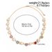 Personalized Hip Hop Color Diamond Love Pearl Splicing Necklace For Men's High End Sense Clavicle Chain Accessories_ipsvogv.com