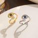 Devil's Eye Ring Is Niche High-end Light Luxury Zircon With A Personalized And Minimalist Sense Of Luxury. The New Ring_ipsvogv.com
