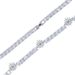 Hip Hop New Eye Zircon Tennis Chain Fashion Trend Men's Tennis Chain Necklace_ipsvogv.com
