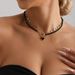 Diamond Love Zircon Pendant Creative Love Chain Collarbone Chain Sweet Cool Sexy OT Buckle Necklace_ipsvogv.com