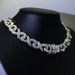 Unisex 8 Shaped Chain With Full Diamonds High Quality Alloy Men's Necklace Men's Hip Hop Cool Cuban Chain_ipsvogv.com