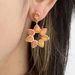 Cross Retro Natural Stone Emperor Stone Earrings Earrings Leaf Petals Ladies Temperament Earrings_ipsvogv.com