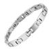 Men's And Women's Jewelry Fashionable Light Luxury Pyramid Diamond Stainless Steel Magnet Bracelet_ipsvogv.com
