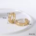 Cao Shifeng's Light Luxury Fashion French Gold Earrings, Female Temperament Goddess Style Earrings_ipsvogv.com