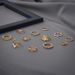 New Personalized Small Round Illuminated Crescent Micro Inlaid Arrow Diamond Triangle Joint 12 Piece Set_ipsvogv.com