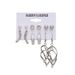 New Instagram Style Flash Diamond Cool Wind Tassel Wave Earrings Pendant Jewelry_ipsvogv.com