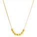 2025 New Fashionable Niche Simple Round Bead Design Gold-plated Titanium Steel Daily Versatile Necklace_ipsvogv.com