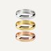 Simple Smooth Three Color Optional Ring Female Copper Plated Real Gold Minimalist All Match Cold Style Index Finger Ring_ipsvogv.com