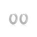 Women's Jewelry Shining Zircon Hoop Earrings Light Luxury High End Design Diamond Studded Plain Hoop Earrings Fashionable Earrings_ipsvogv.com