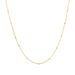 Women's Jewelry Stainless Steel Necklace Sideways Spacer Bead Necklace For Women High End Design Does Not Fade Thin Chain_ipsvogv.com