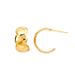 Earrings Sterling Silver Gold Plated Rhombic Earrings Niche Minimalist Versatile Retro Elegant Korean Style Women's High-end Jewelry_ipsvogv.com