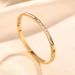 New Japanese And Korean Fashion Titanium Steel Bracelet For Women, Light Luxury With Square Diamond Buckle, Temperament_ipsvogv.com