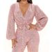 Women's sequined jumpsuits, sexy V-neck wide-leg trousers_ipsvogv.com